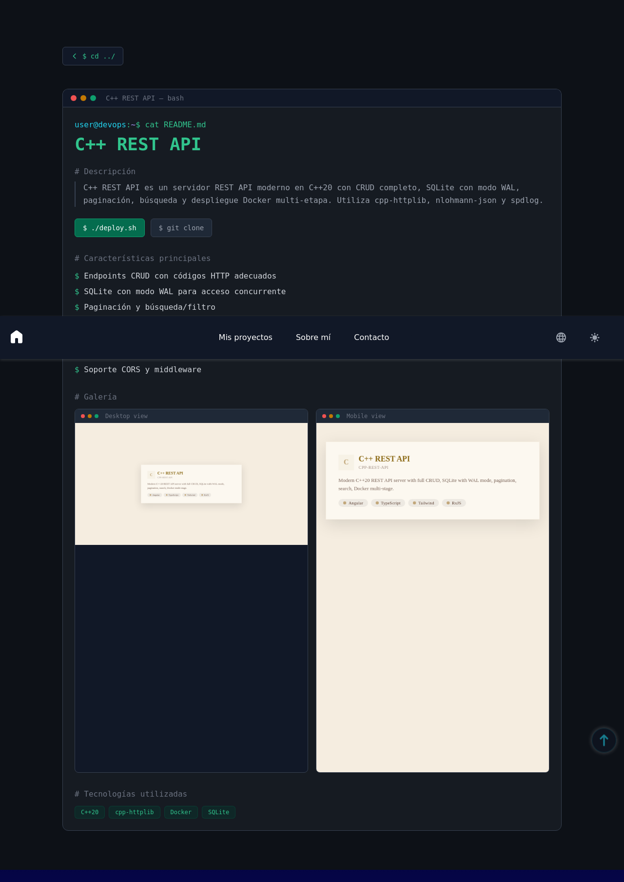 img link to deployed project