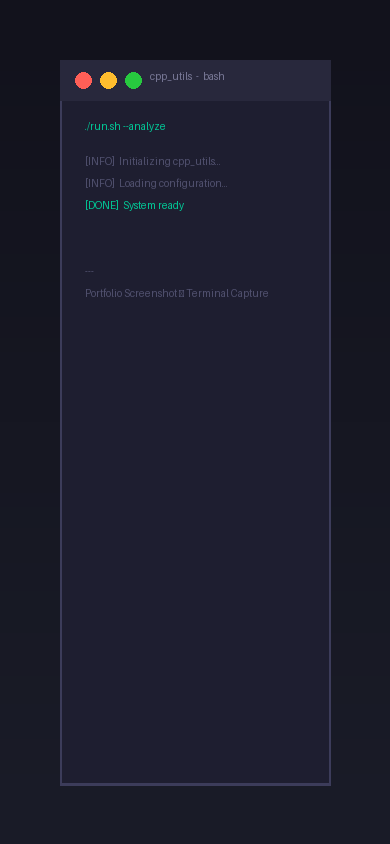 cpp_utils - Mobile view