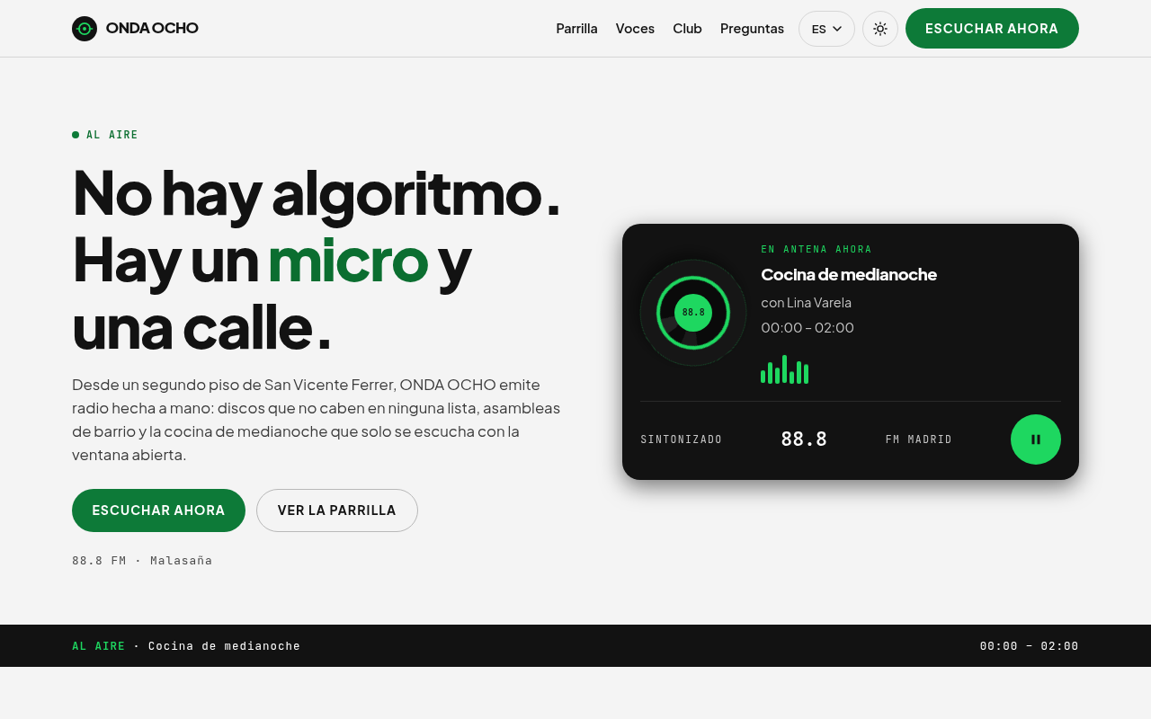 ONDA OCHO