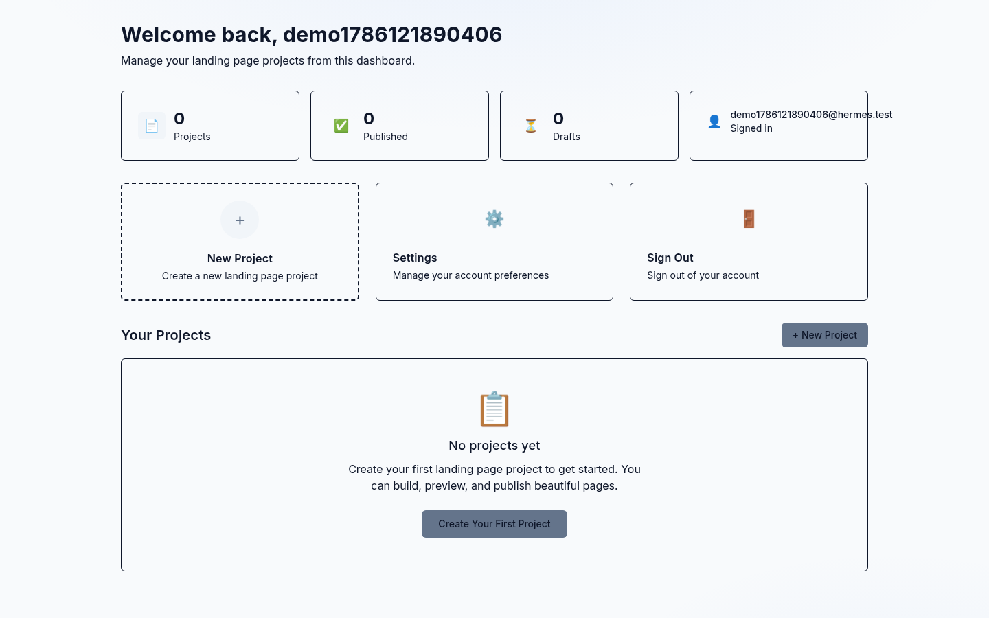 Landing Page Builder