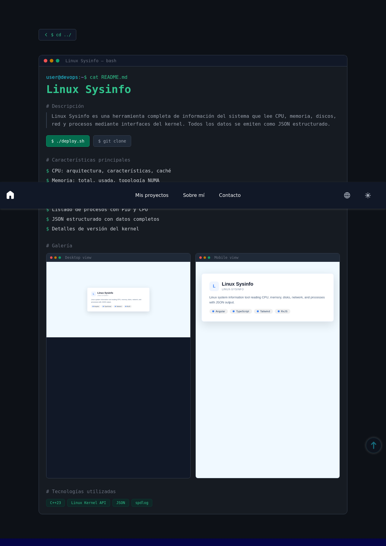 img link to deployed project