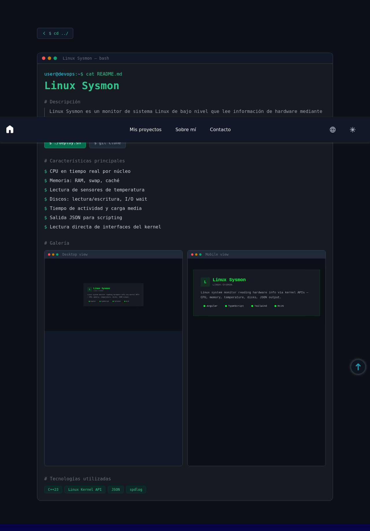img link to deployed project