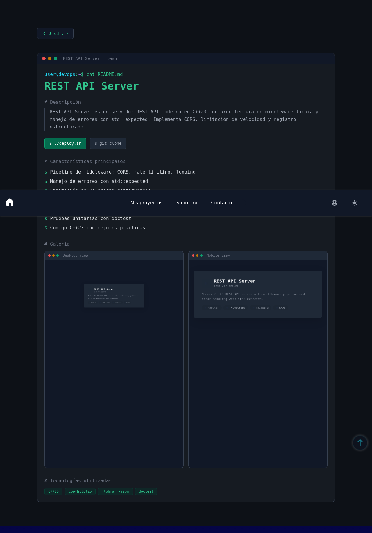 img link to deployed project