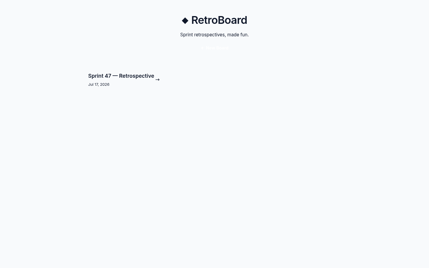 RetroBoard