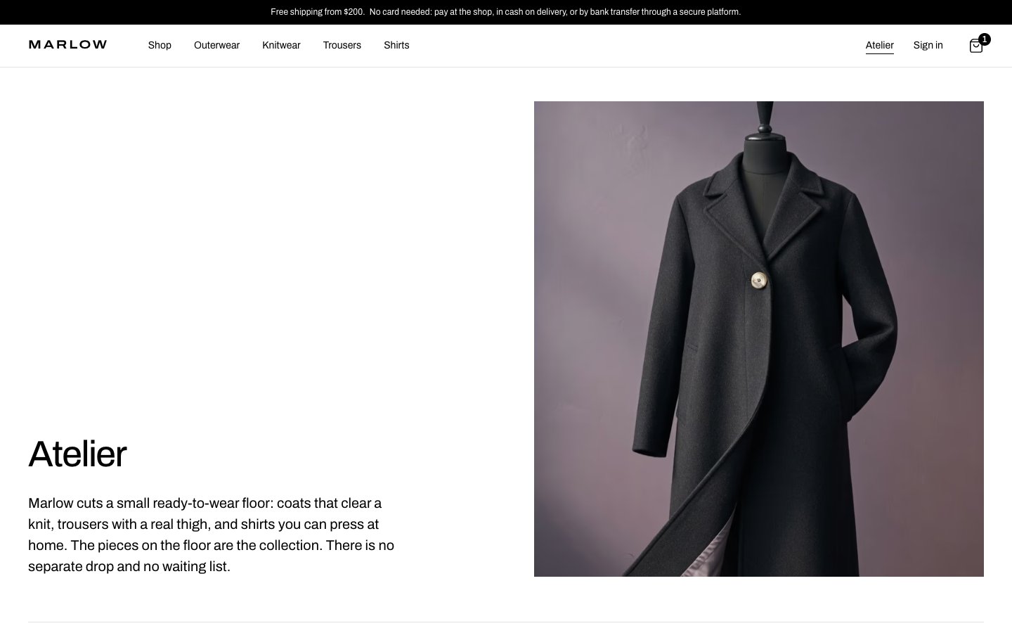 Marlow — Atelier